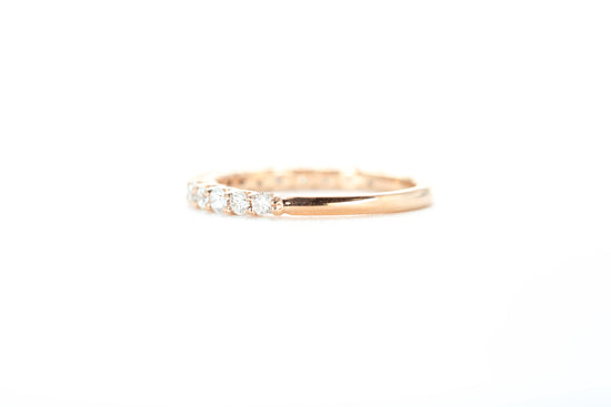 Load image into Gallery viewer, Micro Pavé 1/2 Carat Diamond Ring in 18k Rose Gold
