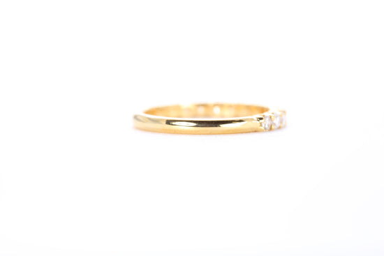 Load image into Gallery viewer, Micro Pavé 1/2 Carat Diamond Ring in 18K Yellow Gold
