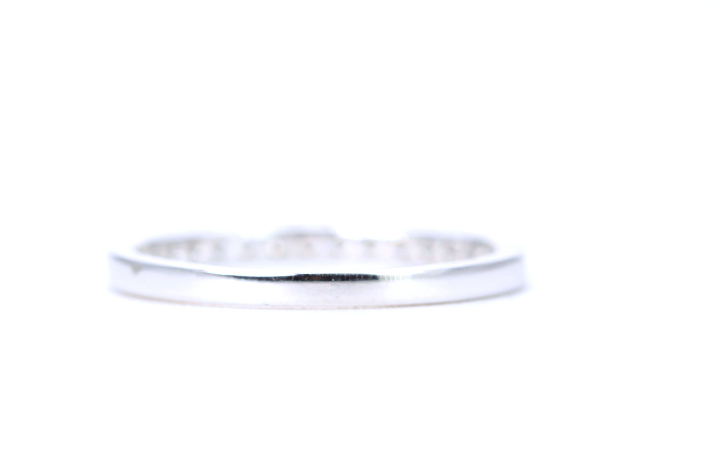 Micro Pavé 1/3 Carat Diamond Ring in 14K White Gold