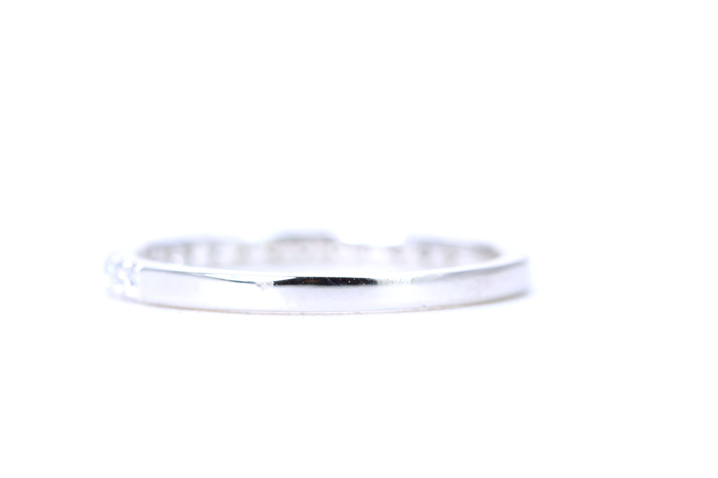 Micro Pavé 1/3 Carat Diamond Ring in 14K White Gold