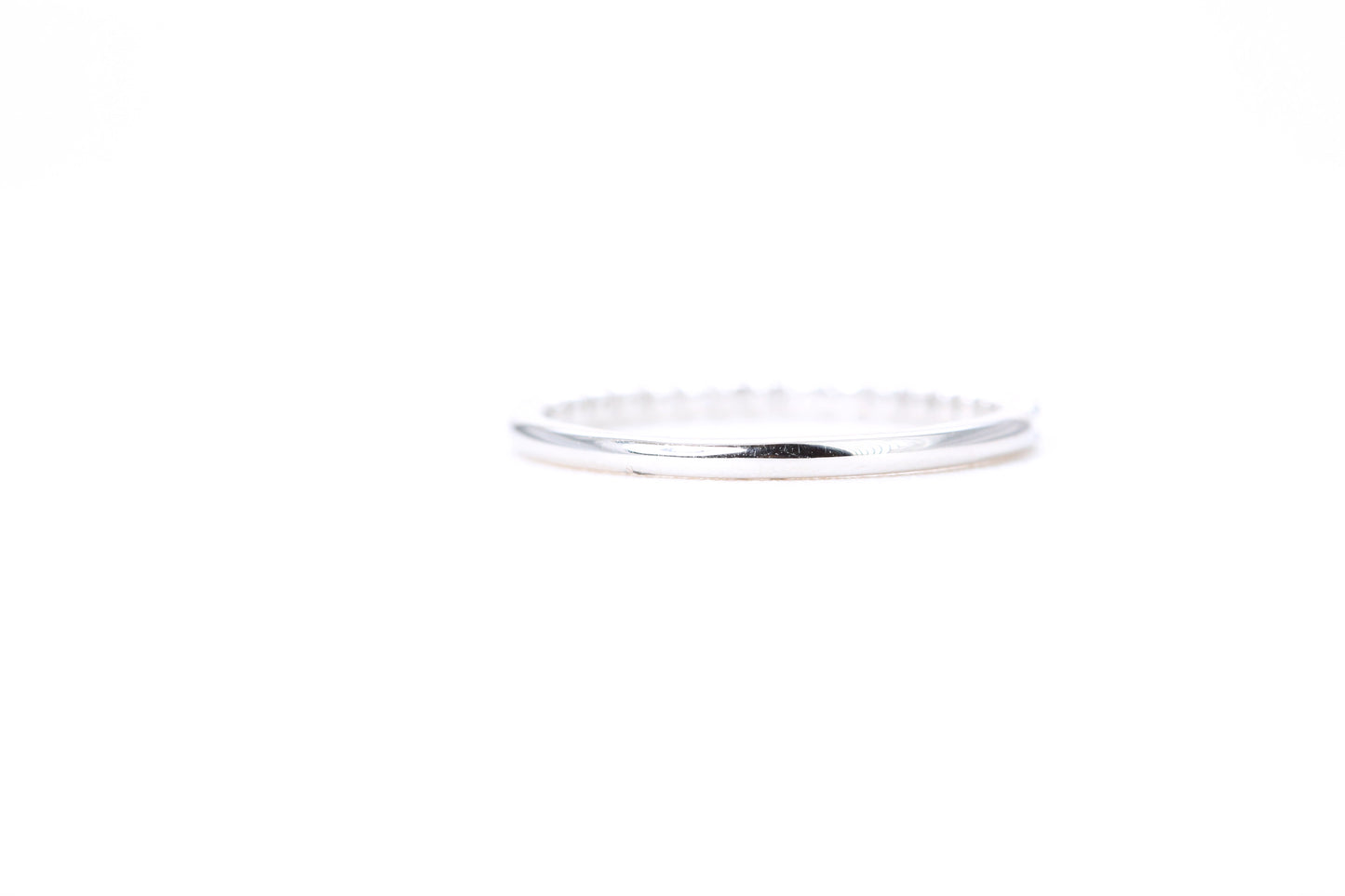 Micro Pavé 1/4 Carat Diamond Ring in 14K White Gold