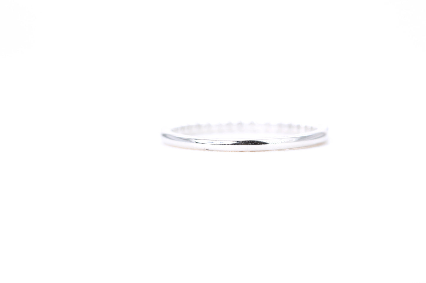 Micro Pavé 1/4 Carat Diamond Ring in 14K White Gold