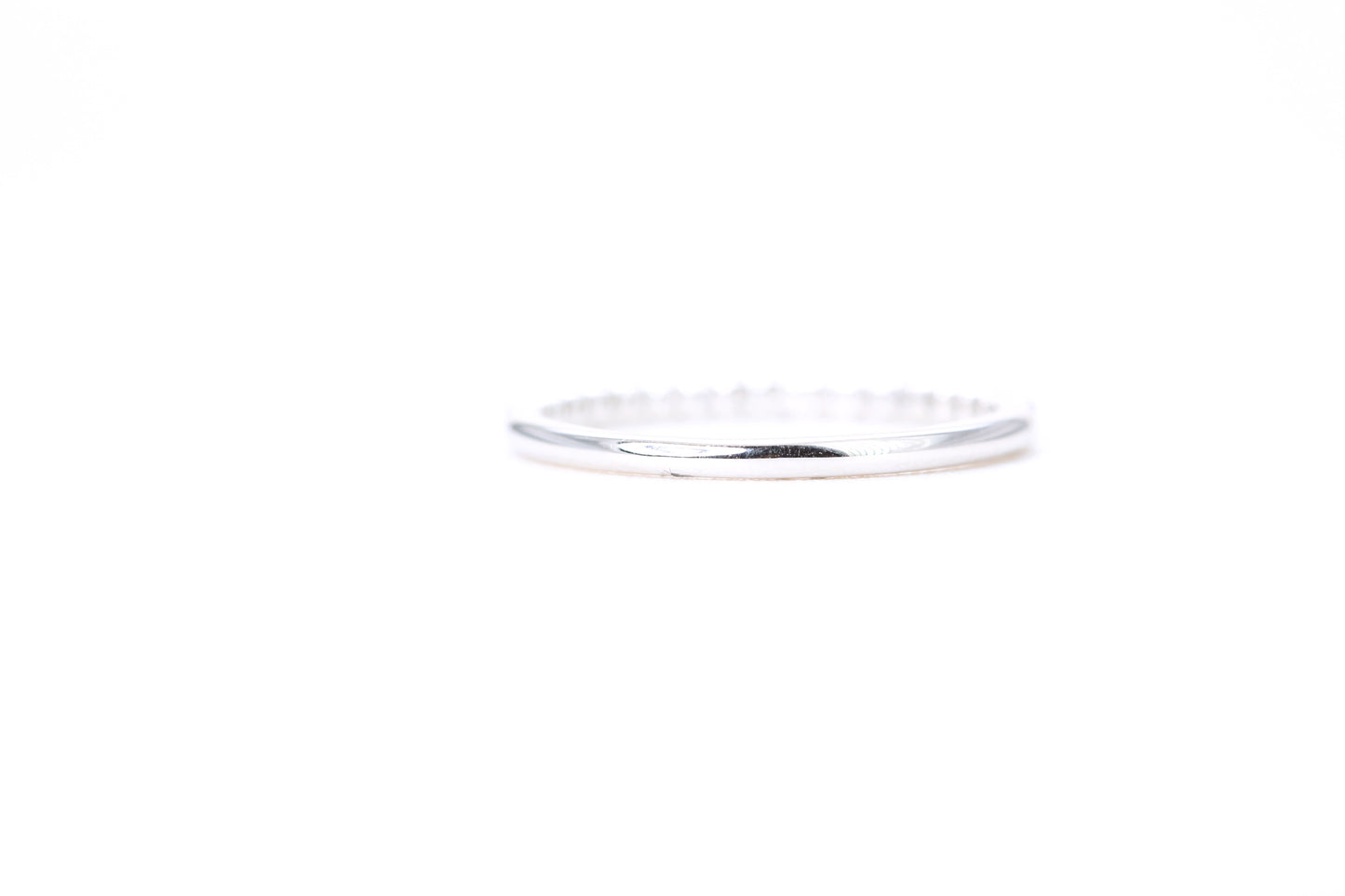 Micro Pavé 1/4 Carat Diamond Ring in 14K White Gold