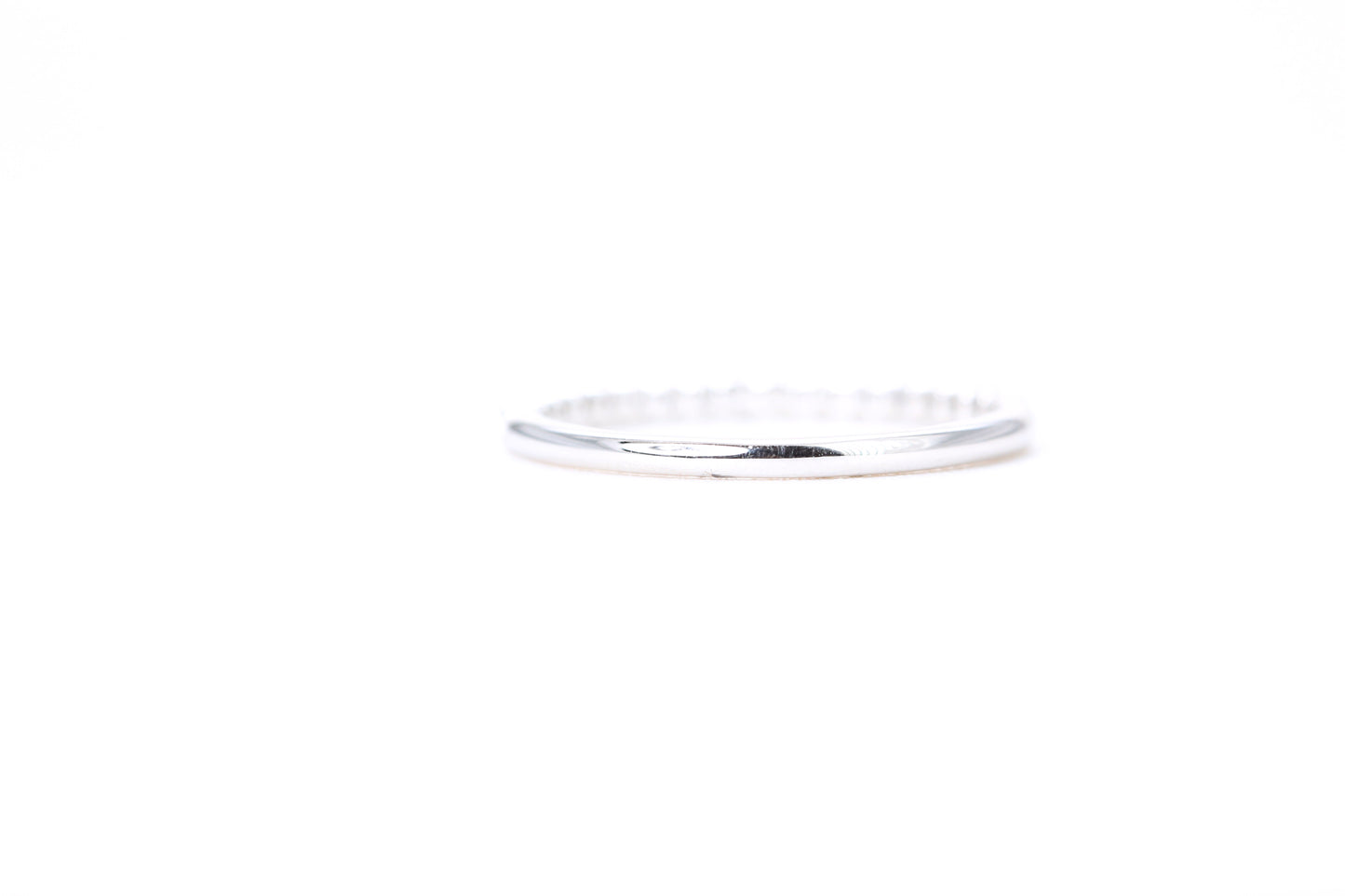 Micro Pavé 1/4 Carat Diamond Ring in 14K White Gold
