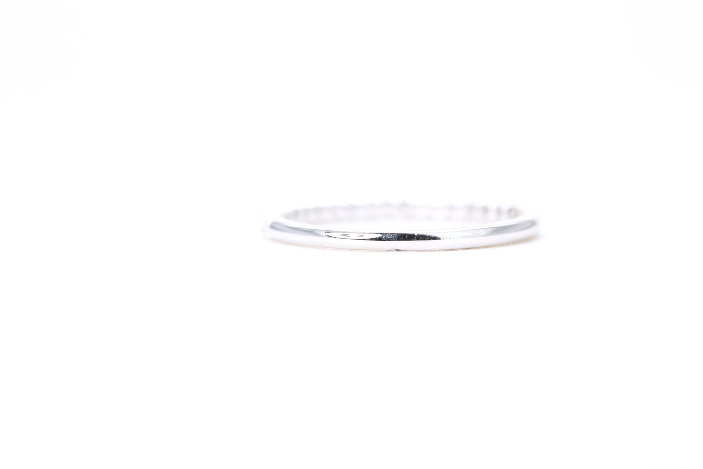 Micro Pavé 1/4 Carat Diamond Ring in 14K White Gold
