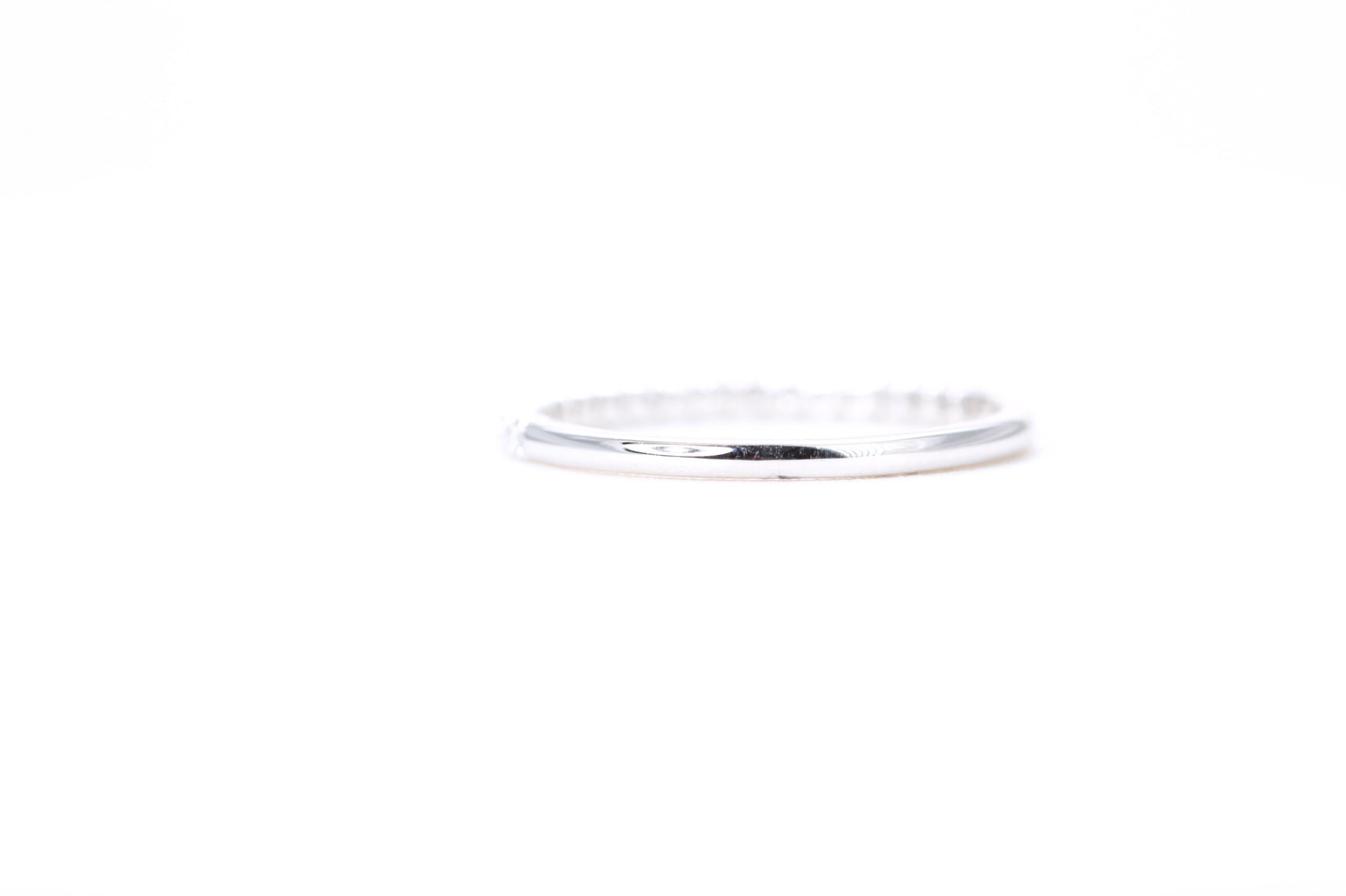 Micro Pavé 1/4 Carat Diamond Ring in 14K White Gold