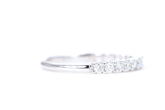 Micro Pavé 1/2 Carat Diamond Ring in 14K White Gold