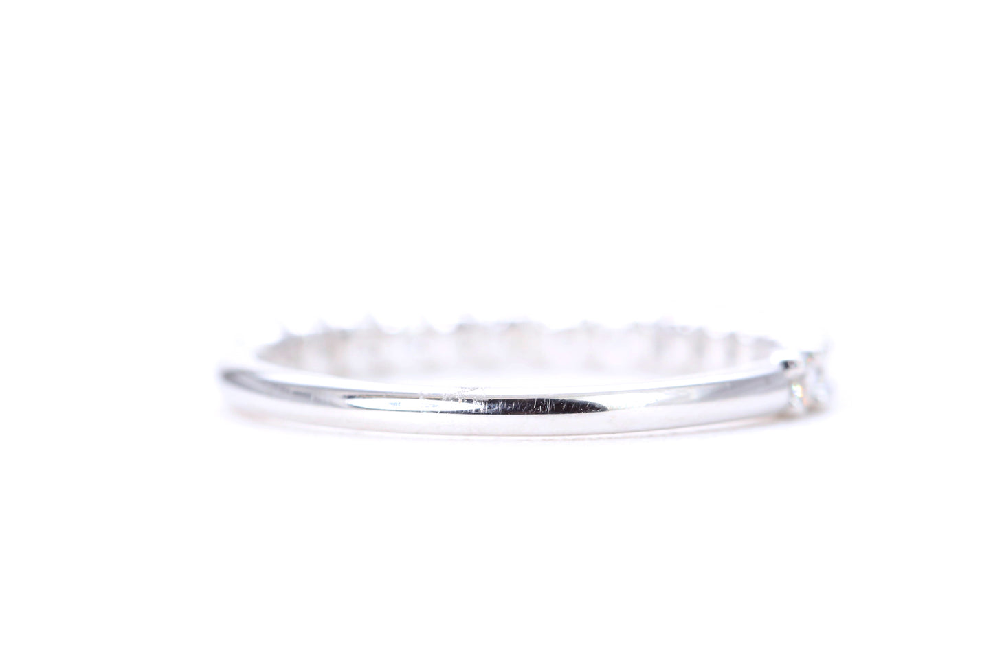 Micro Pavé 1/2 Carat Diamond Ring in 14K White Gold