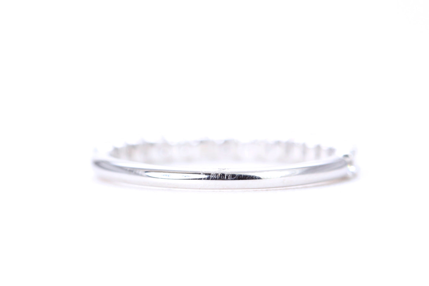 Micro Pavé 1/2 Carat Diamond Ring in 14K White Gold
