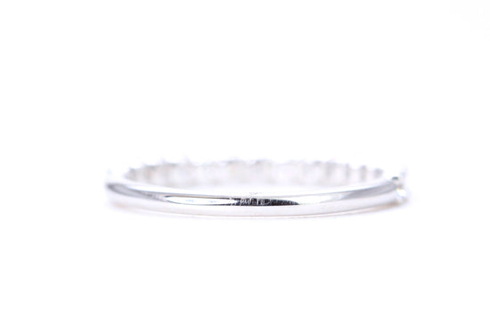 Micro Pavé 1/2 Carat Diamond Ring in 14K White Gold