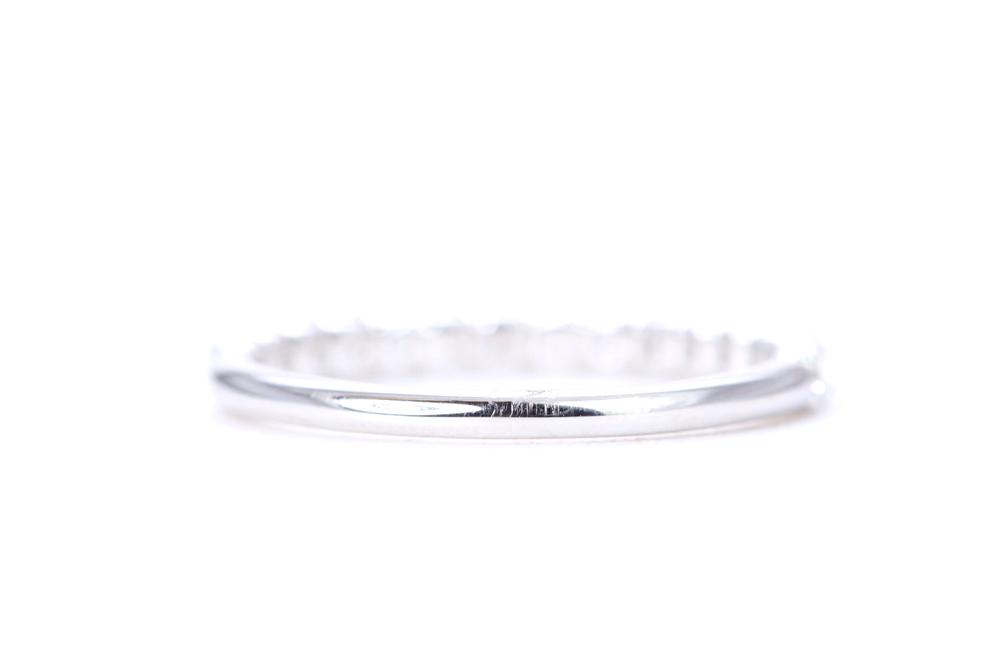 Micro Pavé 1/2 Carat Diamond Ring in 14K White Gold