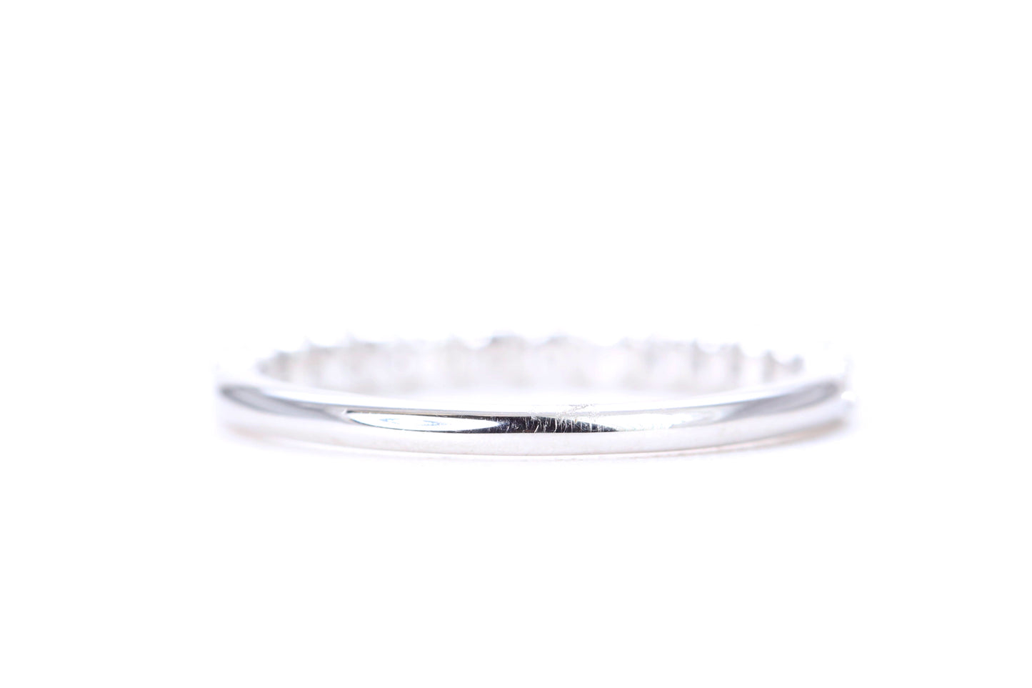Micro Pavé 1/2 Carat Diamond Ring in 14K White Gold
