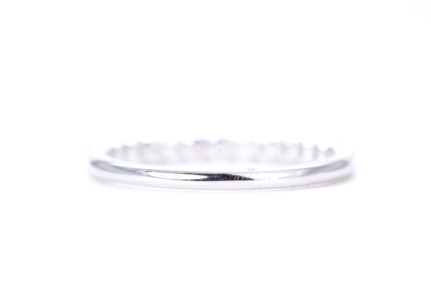 Micro Pavé 1/2 Carat Diamond Ring in 14K White Gold