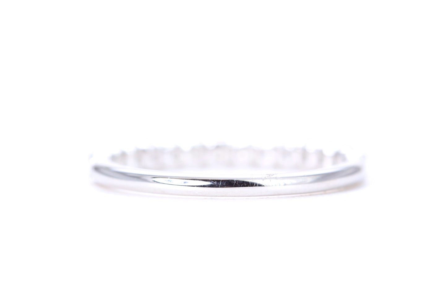 Micro Pavé 1/2 Carat Diamond Ring in 14K White Gold