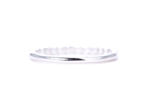 Micro Pavé 1/2 Carat Diamond Ring in 14K White Gold