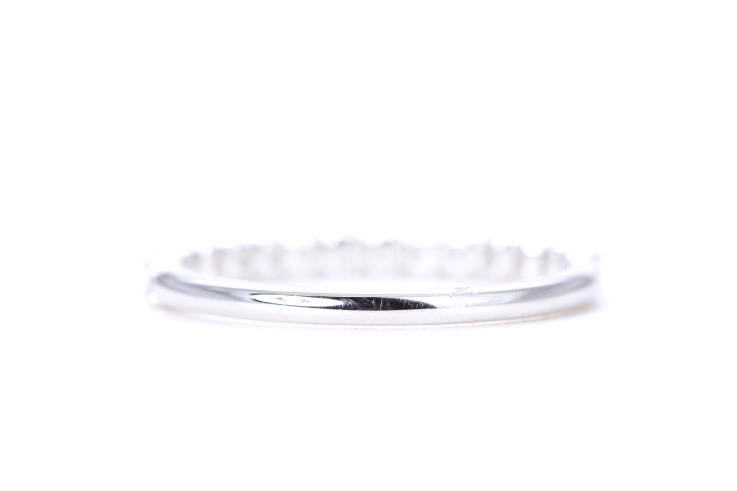 Micro Pavé 1/2 Carat Diamond Ring in 14K White Gold