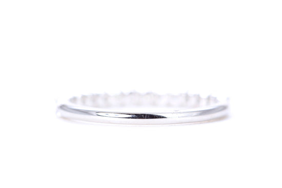 Micro Pavé 1/2 Carat Diamond Ring in 14K White Gold
