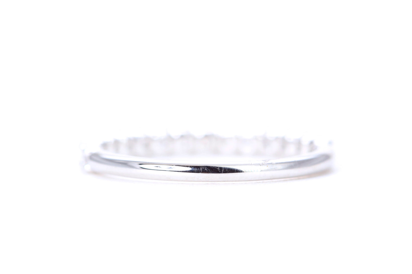 Micro Pavé 1/2 Carat Diamond Ring in 14K White Gold