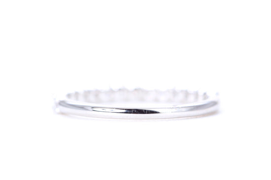 Micro Pavé 1/2 Carat Diamond Ring in 14K White Gold