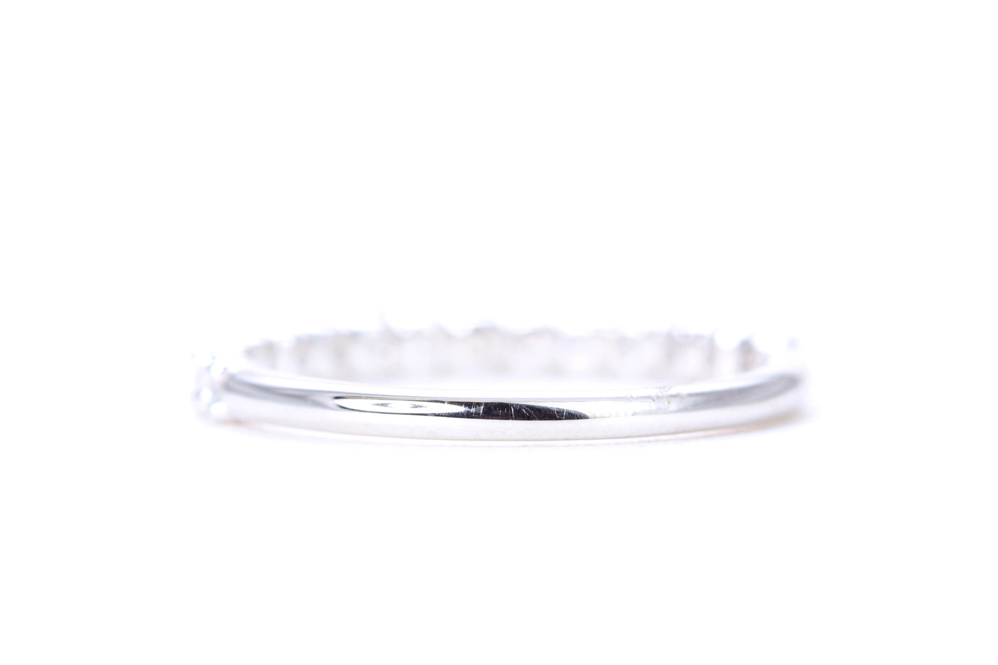 Micro Pavé 1/2 Carat Diamond Ring in 14K White Gold
