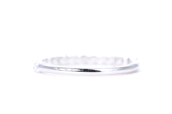 Micro Pavé 1/2 Carat Diamond Ring in 14K White Gold