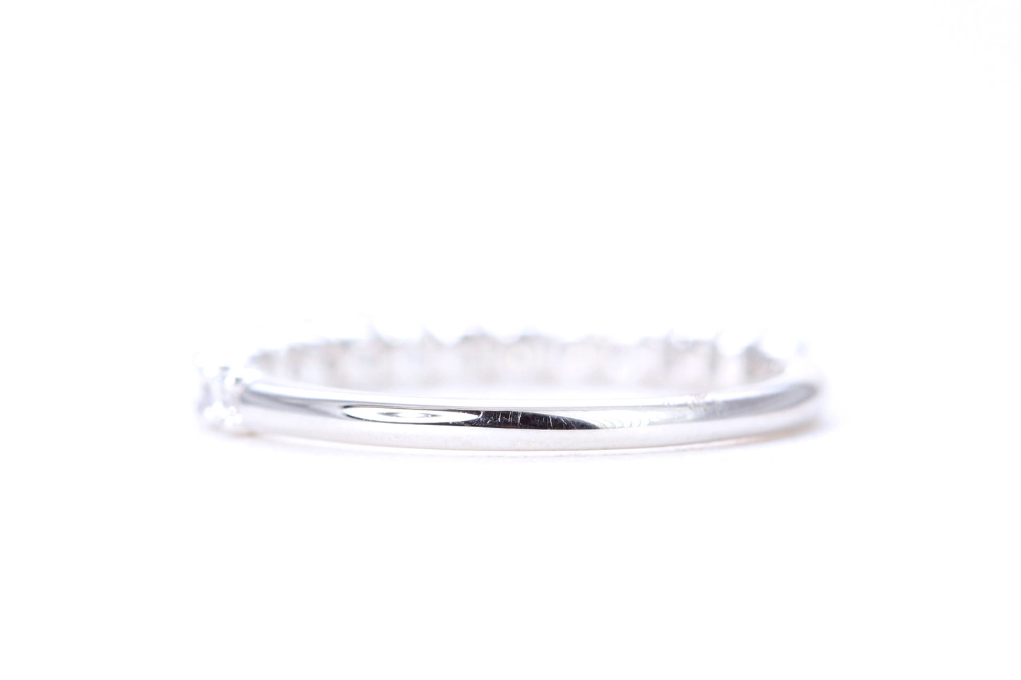 Micro Pavé 1/2 Carat Diamond Ring in 14K White Gold