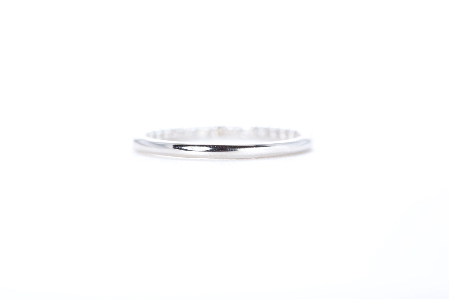 Micro Pavé 1/3 Carat Diamond Ring in 18K White Gold