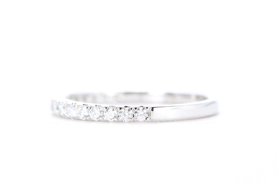Load image into Gallery viewer, Micro Pavé Diamond Ring 1/3 Carat in White Gold
