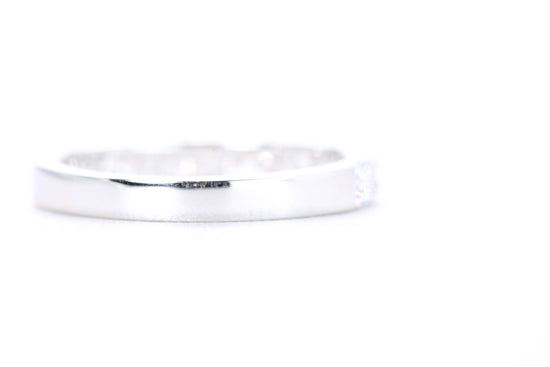 Micro Pavé Diamond Ring One Carat in White Gold