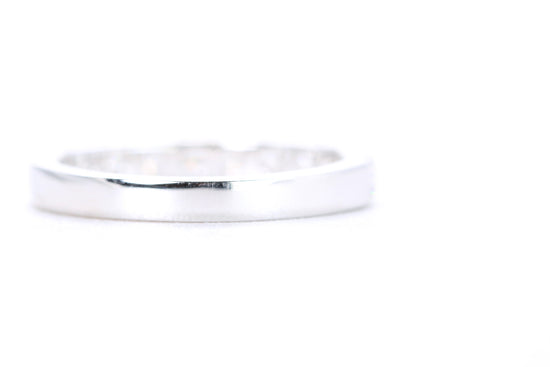 Micro Pavé Diamond Ring One Carat in White Gold