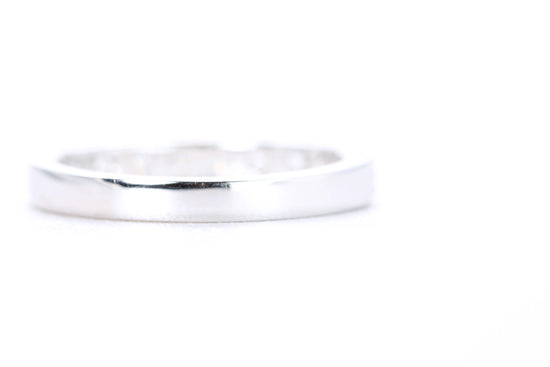 Micro Pavé Diamond Ring One Carat in White Gold