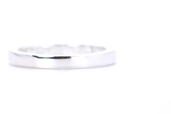 Micro Pavé Diamond Ring One Carat in White Gold