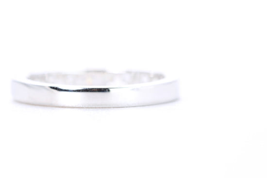 Micro Pavé Diamond Ring One Carat in White Gold