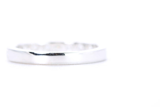 Micro Pavé Diamond Ring One Carat in White Gold