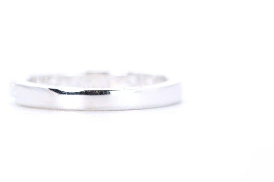 Micro Pavé Diamond Ring One Carat in White Gold