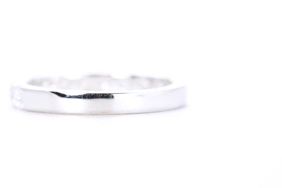 Micro Pavé Diamond Ring One Carat in White Gold