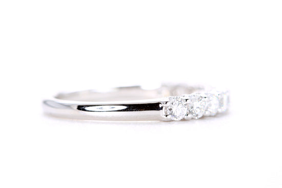 Milgrained Diamond Band