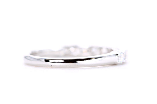 Milgrained Diamond Band