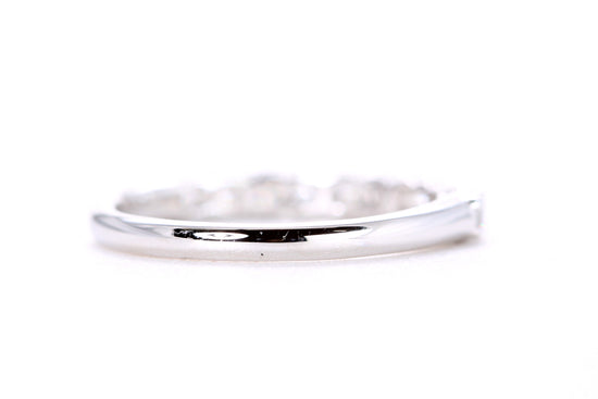 Milgrained Diamond Band