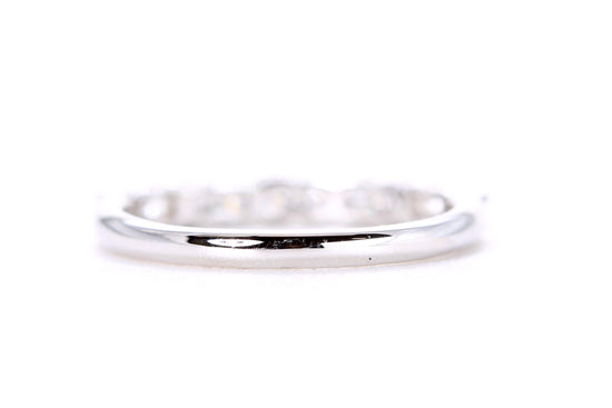 Milgrained Diamond Band