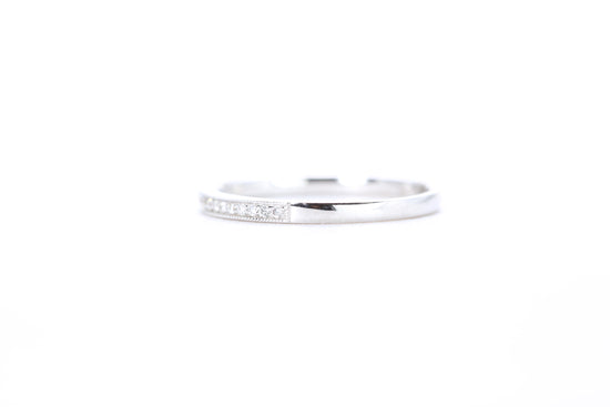Mini Milgrain Diamond Ring 1/10 Carat