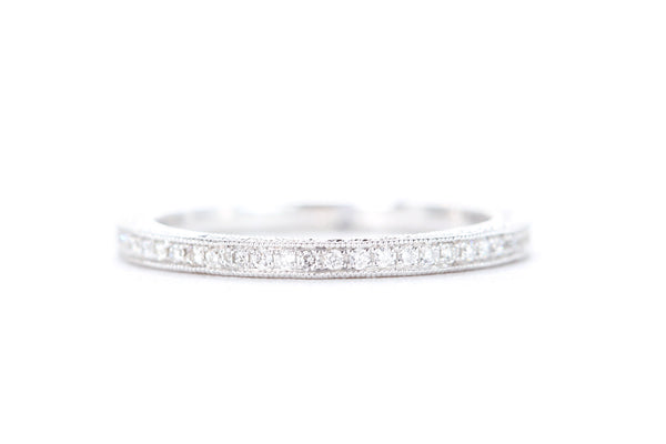 Milgrain Diamond Ring 1/2 Carat