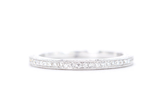 Milgrain Diamond Ring 1/2 Carat