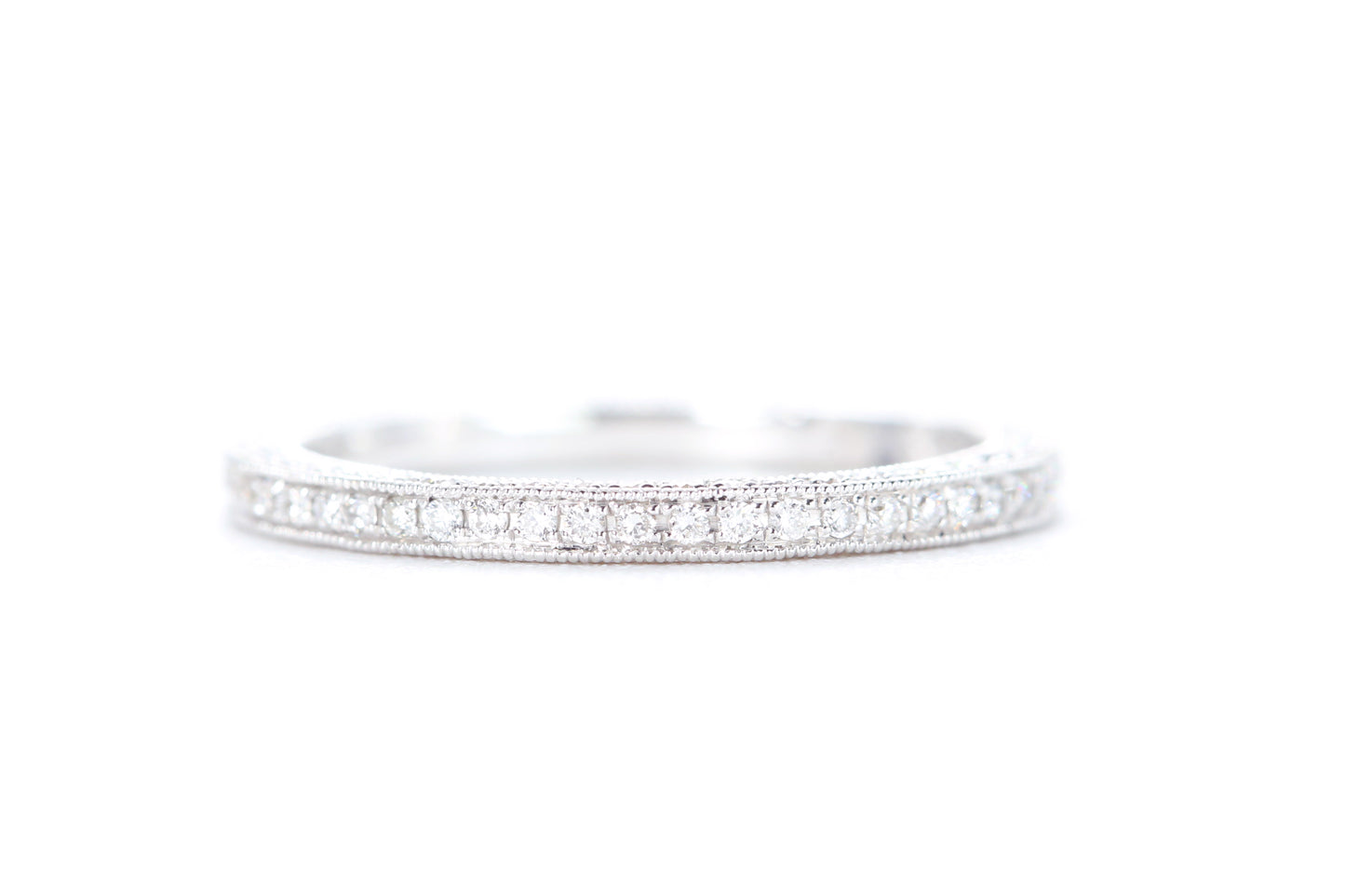 Milgrain Diamond Ring 1/2 Carat