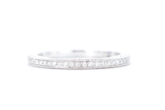 Milgrain Diamond Ring 1/2 Carat