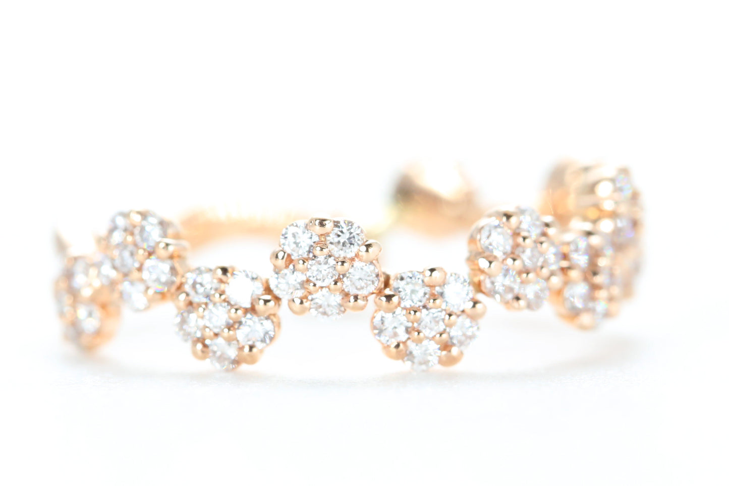 Mini Floral Diamond Ring