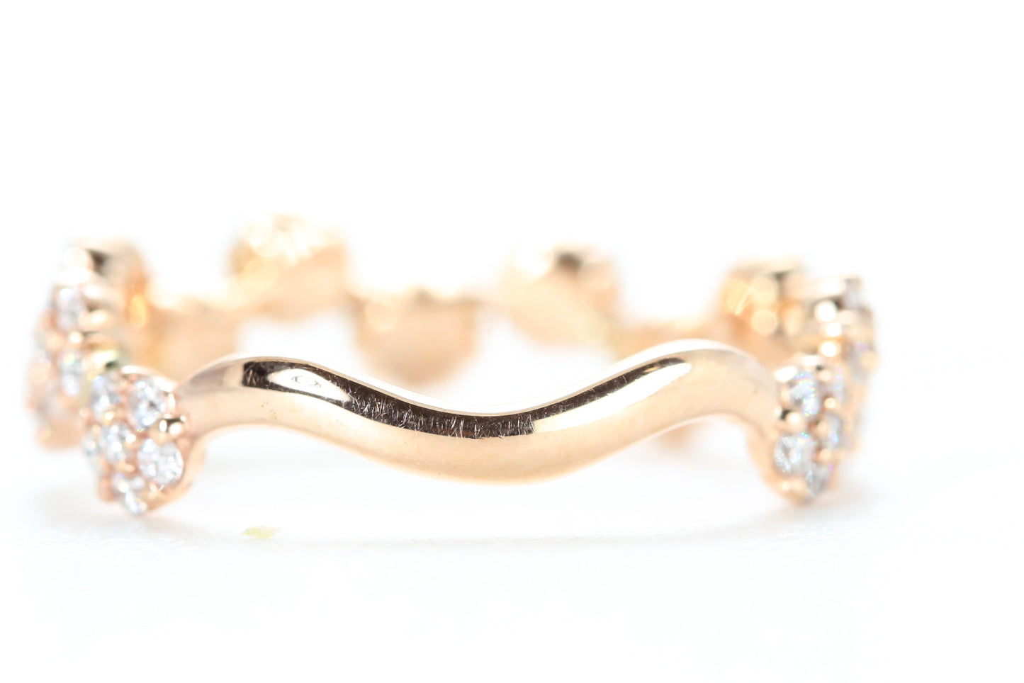 Mini Floral Diamond Ring