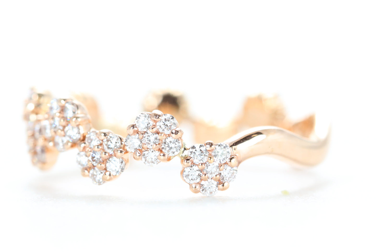 Mini Floral Diamond Ring