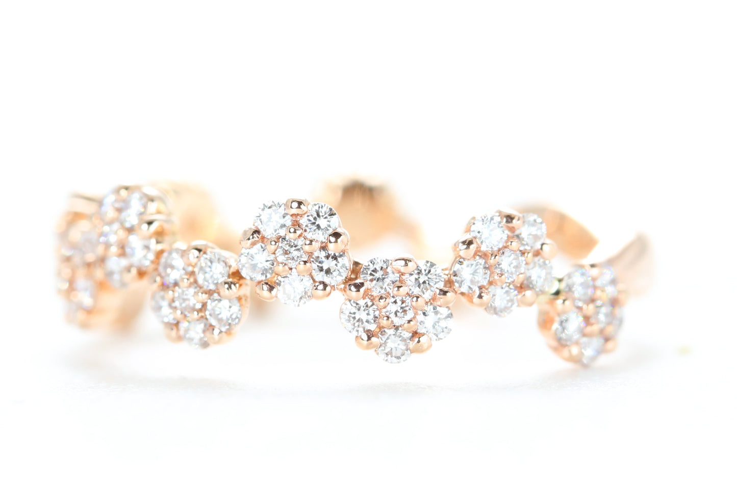 Load image into Gallery viewer, Mini Floral Diamond Ring
