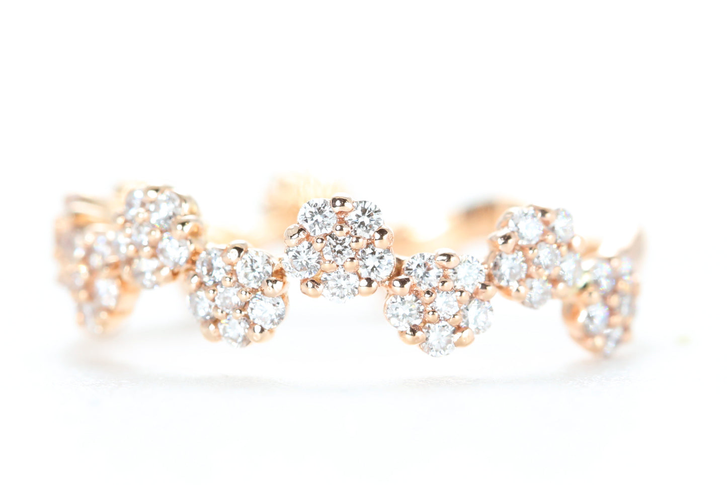 Mini Floral Diamond Ring